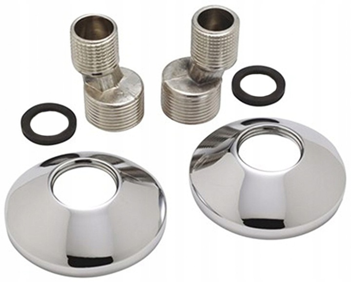 BATERIA PRYSZNICOWA NATRYSKOWA ŚCIENNA DO KABINY PRYSZNICOWEJ WANNOWA CHROM Linia Focus