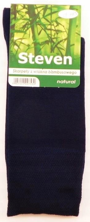 

Steven skarpety-086 bambusowe granat r.41-43