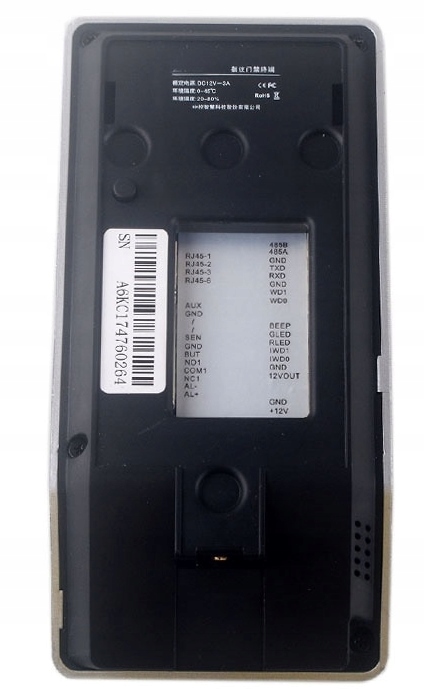 Rejestrator czasu pracy na odcisk palca z WiFi Marka Zkteco