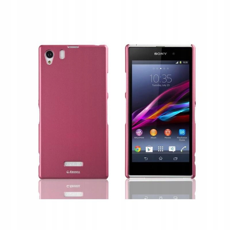 

Krusell Colorcover Pink etui Sony Xperia Z1