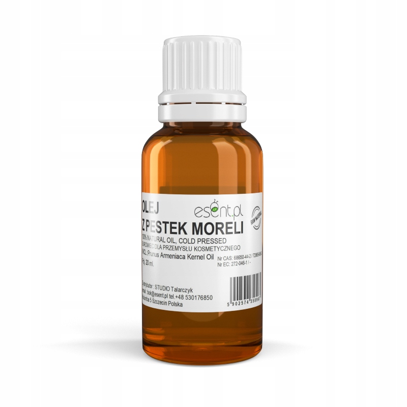 

Olej Morelowy , Nierafinowany, zimnotłoczony 20 ml