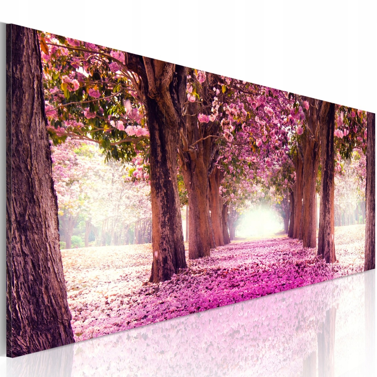

Obraz - Fuksjowy ogród - 150X50