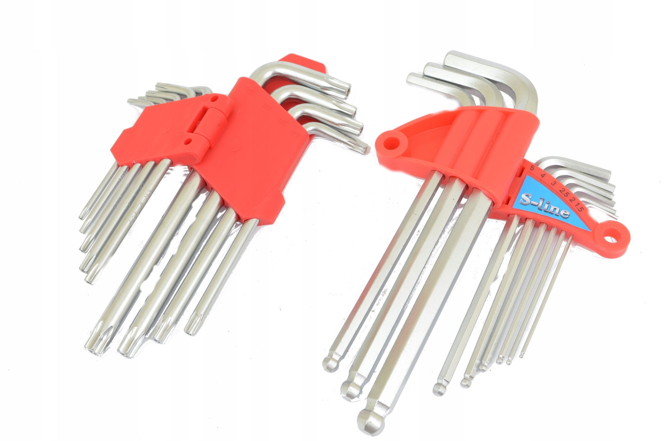 

Zestaw Kluczy Imbus Torx 18el klucze imbusy Nowe