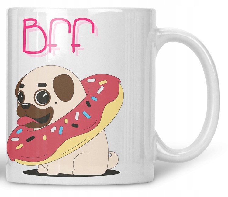 

Kubek Mops Bff Best Friend