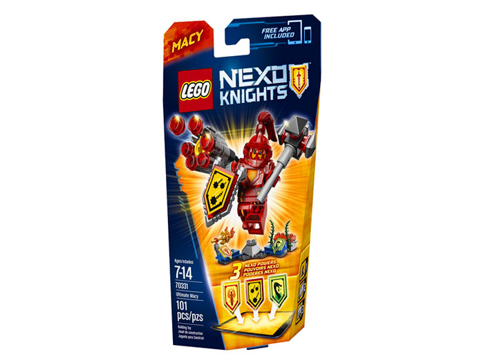 Klocki Lego Nexo Knights 70331 Ultimate Macy Rycerz Dla Dziecka