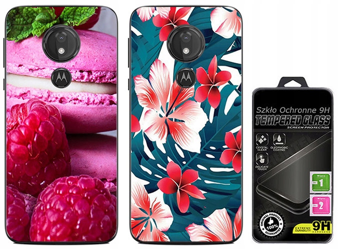 

2x Etui Guma Foto do Motorola Moto G7 Power