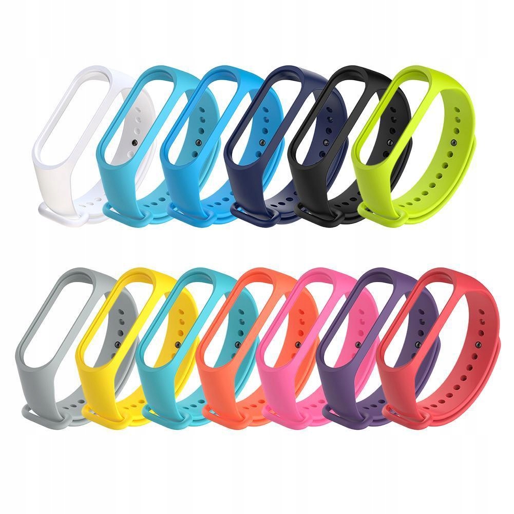 OPASKA ZAMIENNA PASEK DO XIAOMI MI BAND 4 CZARNA Kolor czarny