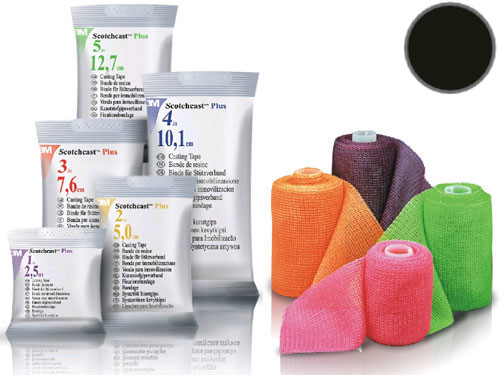 

3M Scotchcast lekki gips 5cm x 3,6m czarny