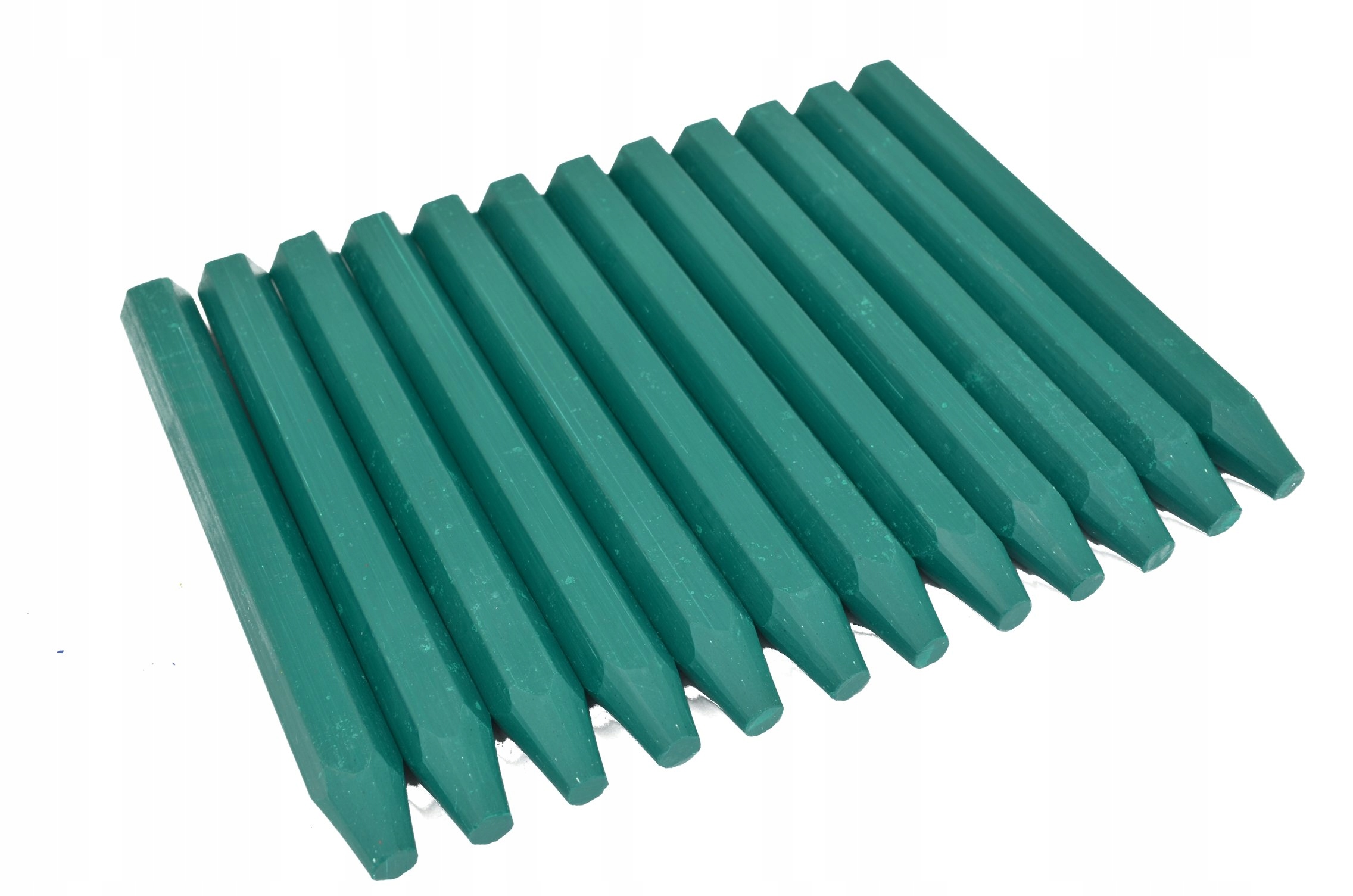 KREDKI KREDA BUDOWLANA WOSKOWA ZIELONA 12 SZTUK!!!