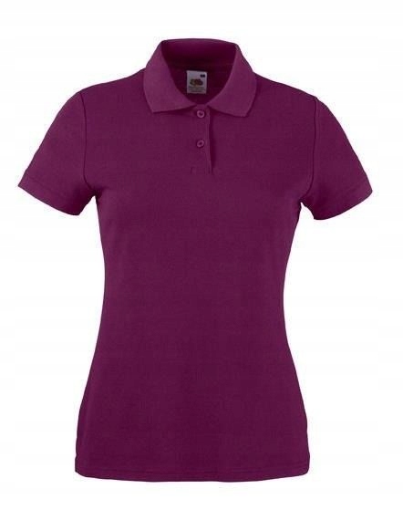 

Koszulka Polo Damska Fruit Of The Loom Burgundy S