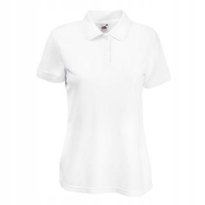

Koszulka Polo Damska Fruit Of The Loom White L