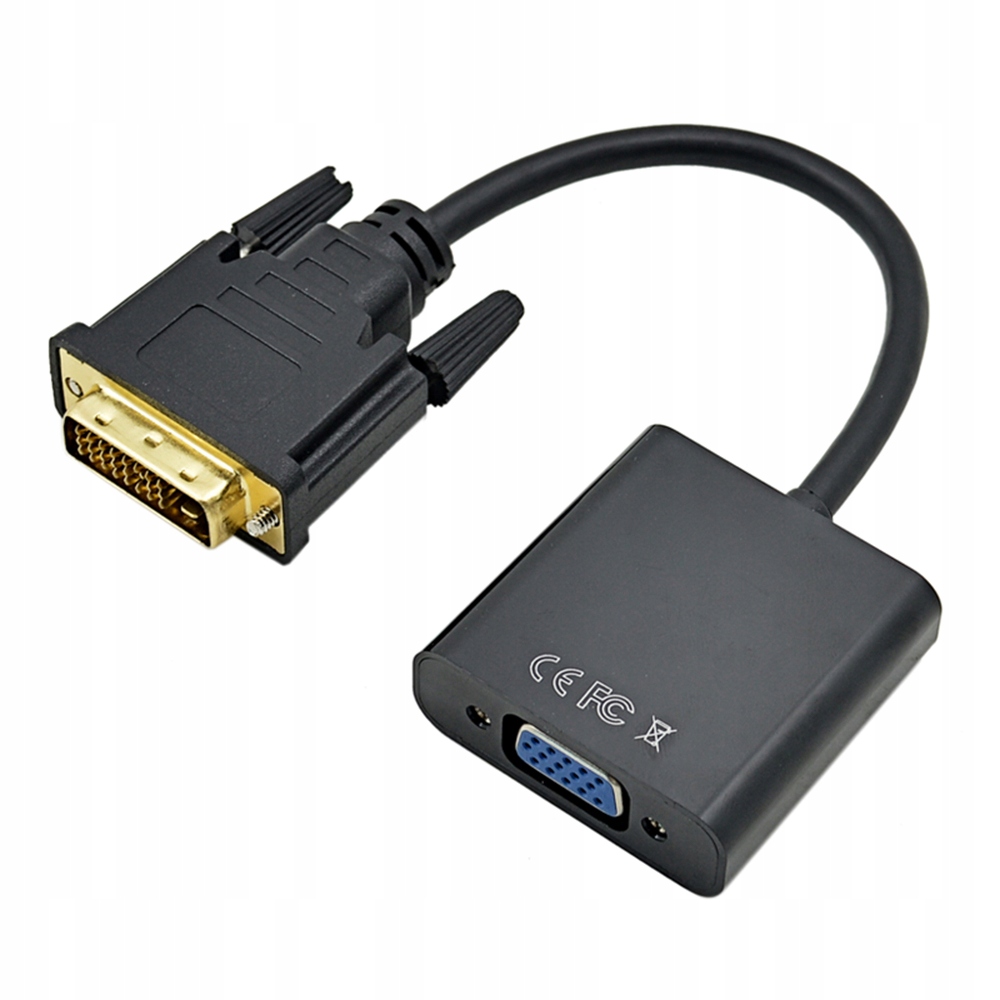 

Adapter Konwerter DVI-D 24+1 do Vga Przejściówka