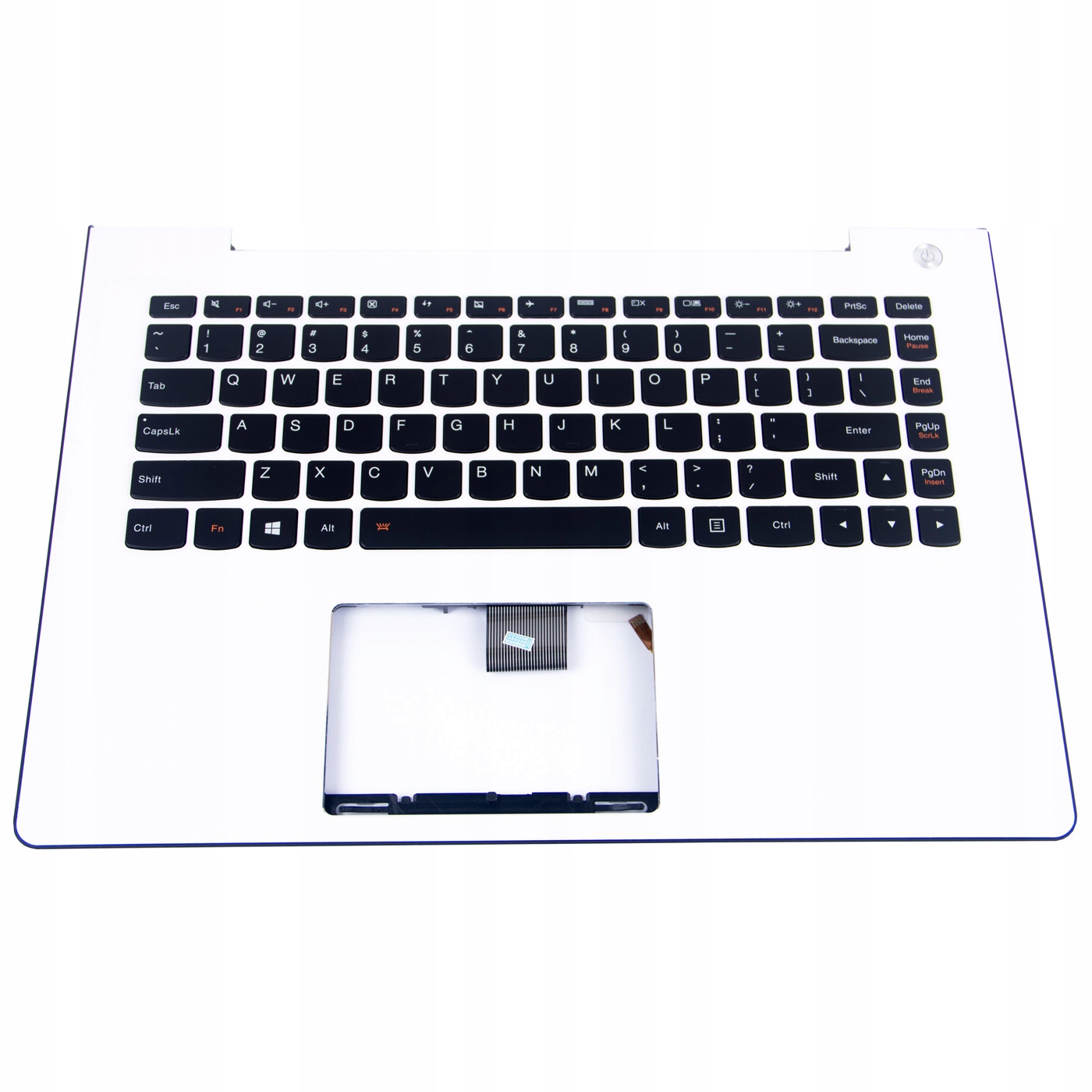 Palmrest podsvícená klávesnice Lenovo IdeaPad S41-70 U41-70 500s 14 bílá