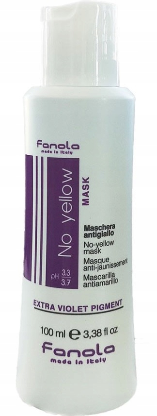 

Fanola No Yellow Maska Do Włosów Zimny Blond 100ml