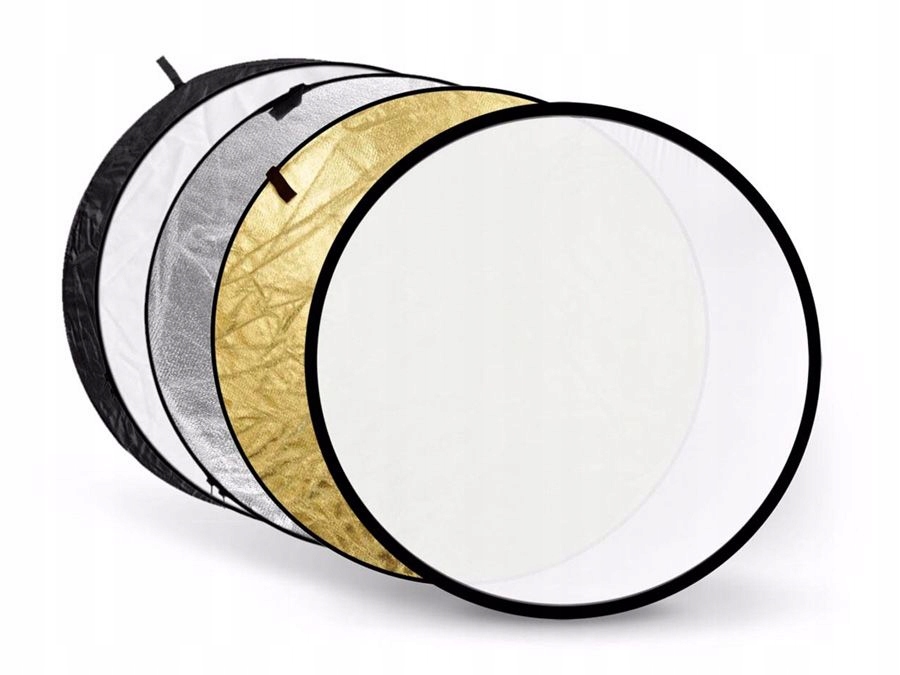 BLENDA OKRĄGŁA do ZDJĘĆ 5w1 60cm DYFUZOR POKROWIEC