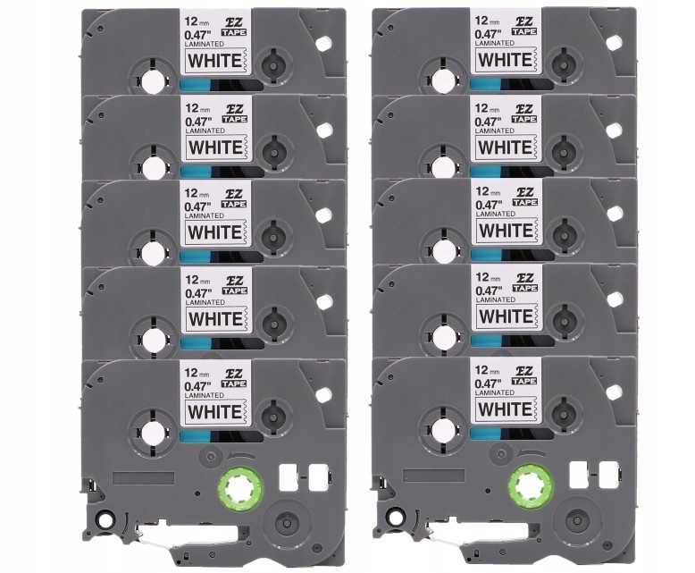 

Zestaw 10 szt taśm do Brother TZe-231 12mm TZ-231