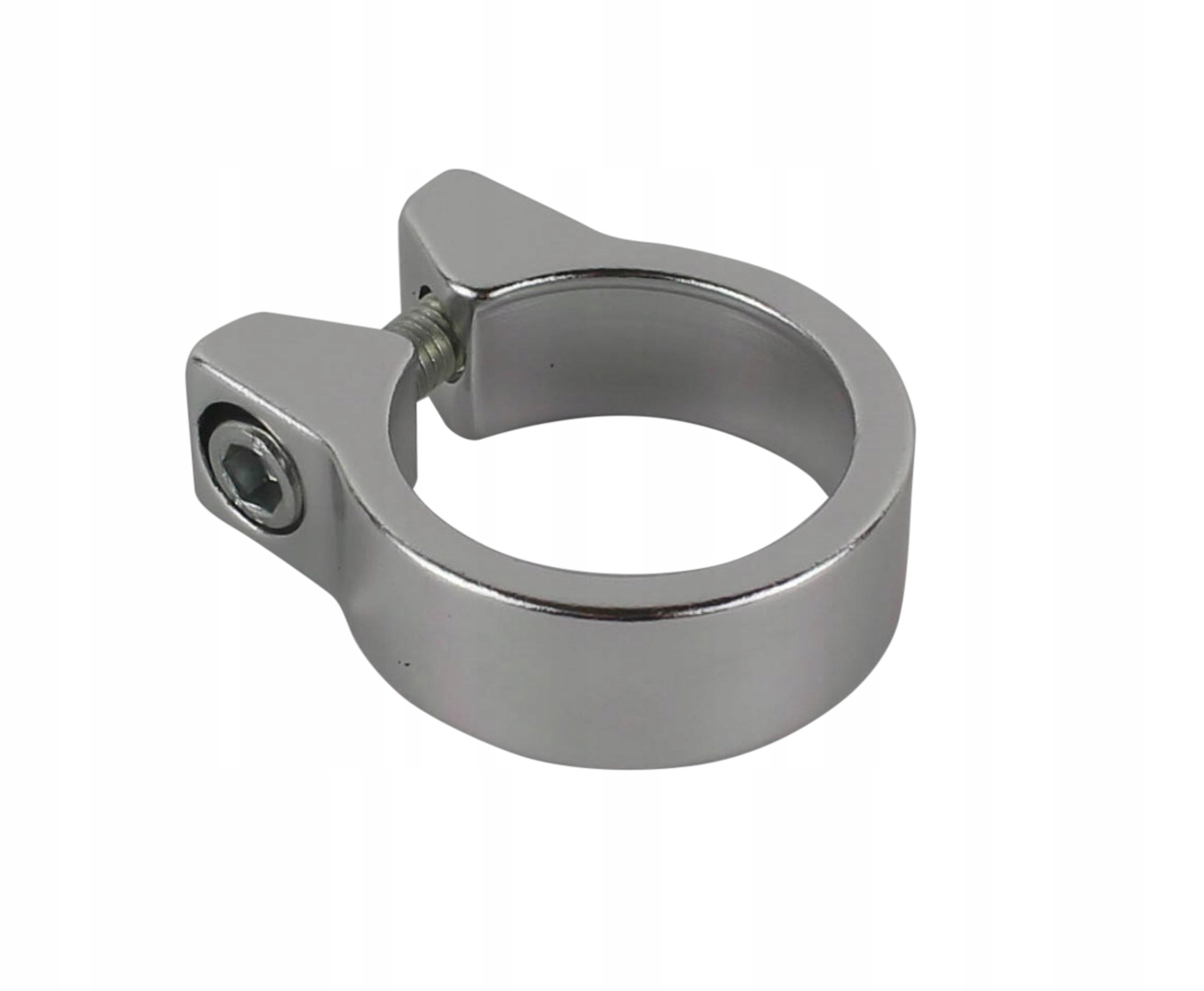 Zacisk Siodełka Na Śrubę 34,9mm Srebrny 31012