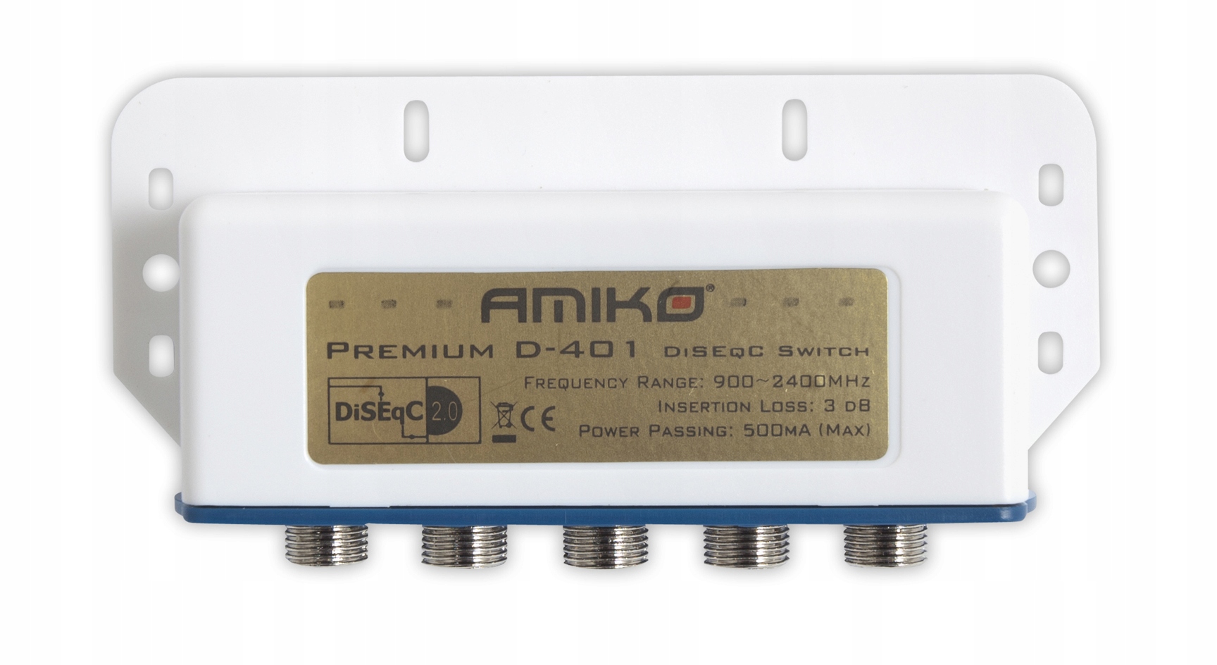 

Przełącznik DiSEqC 4/1 Amiko Premium D-401 4 x Sat