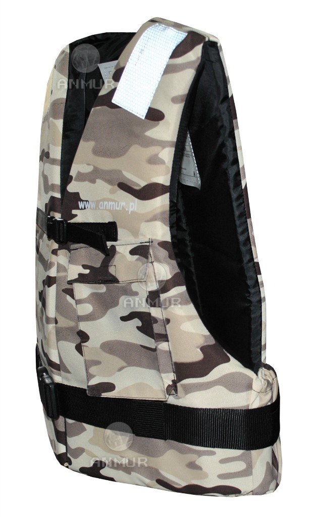 KAMIZELKA ASEKURACYJNA RATUNKOWA XL 70kg kieszonka Marka Anmur