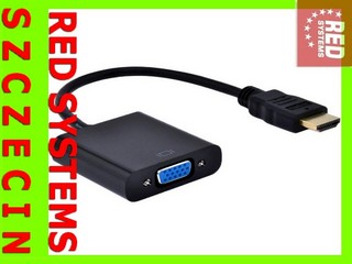 Adapter Przejściówka HDMI to VGA DSUB Projektor v3 Marka Inna