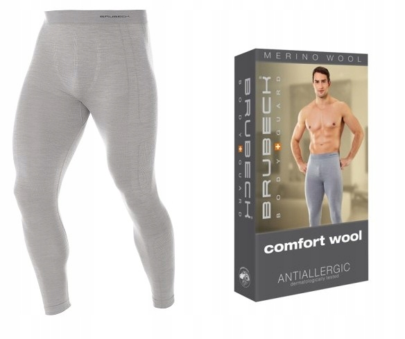 

Leginsy Męskie Comfort Wool Brubeck LE10930 r.M