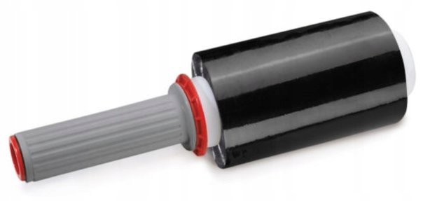 10cm FOLIA STRETCH STRECZ DO OWIJANIA PACZEK CZARNA Waga netto folii 0.2 kg