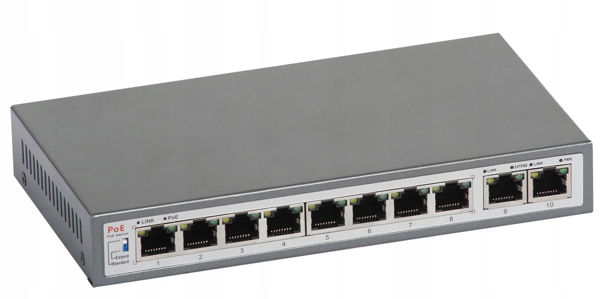 Switch PoE Ultipower 00108afat 802.3af/at