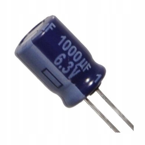 

Kondensator elektrolit Low-esr 1000uF/6.3V 10szt