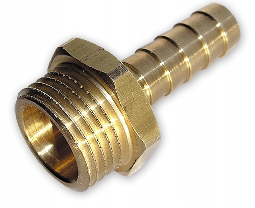 

Nypel do węża 9mm, Gz 1/2" Mosiądz