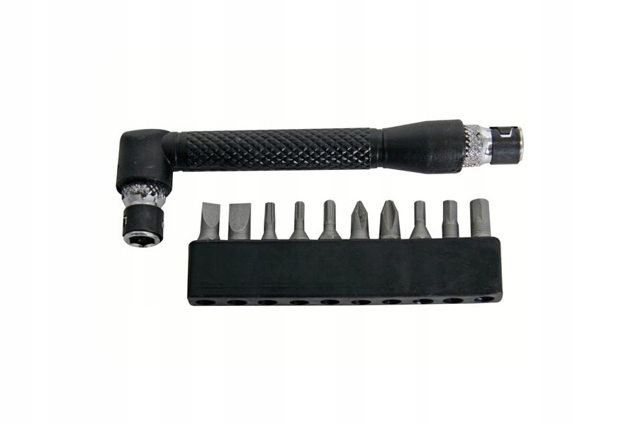 

Wkrętak Kątowy Uchwyt Bity Komplet 10 Elementów