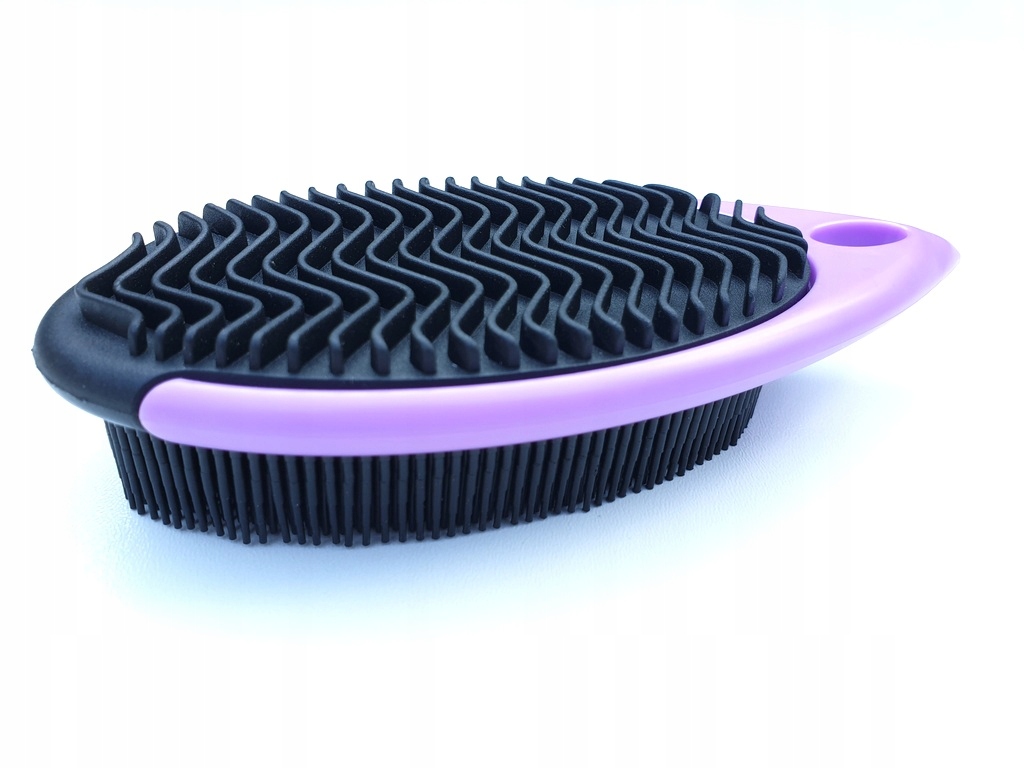 

Szczotka Gumowa do usuwania włosów Sierści Purple