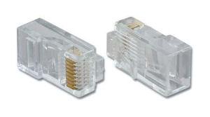 wtyk modularny RJ45 8p8c na drut 100szt