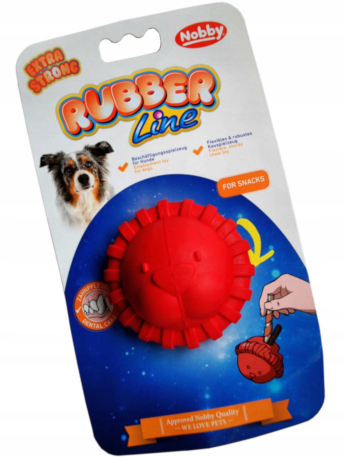 

Extra solidna zabawka do gryzienia dla psa z gumy