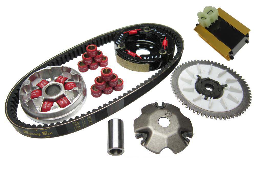 

Wariator Pasek 669 Sprzęgło Skuter GY6 4T Tuning
