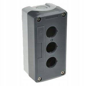 

Kaseta sterownicza GE03 szara pod 3 przyciski