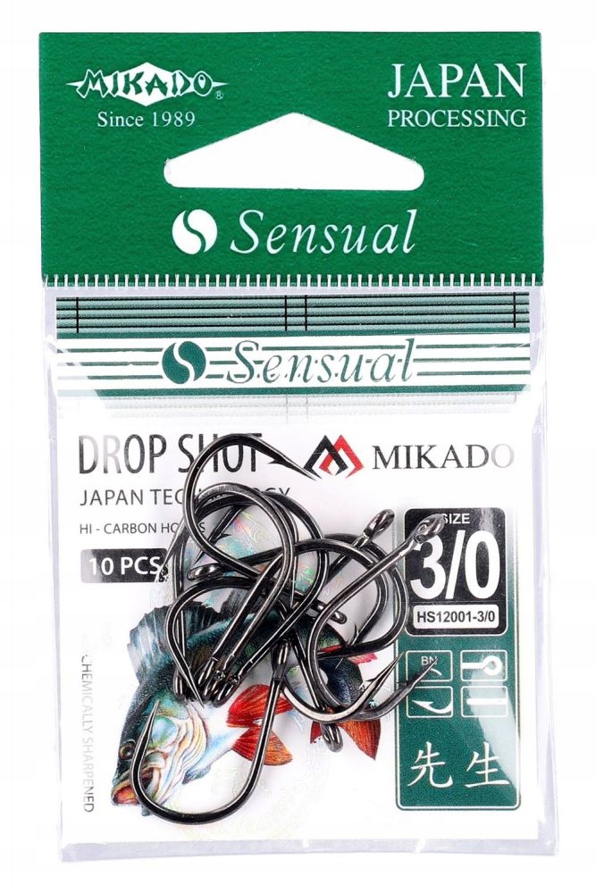 Haczyk Mikado Sensual Drop Shot sandacz 2/0