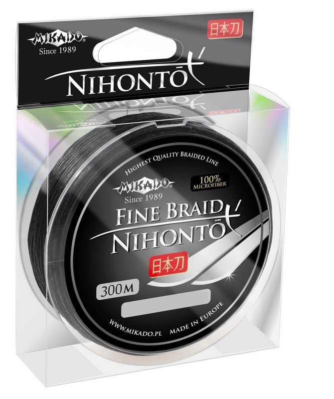 

Plecionka 0,16 Mikado Nihonto Czarna 150m + Gratis