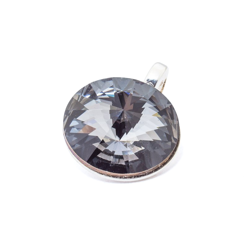 

Wisiorek srebro 925 z kr. Swarovski Rivoli 12 Sini