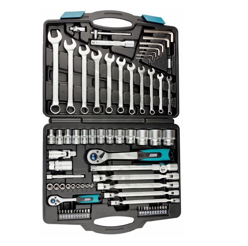 Sada Klíčů Nástrčné Klíče 77ks Nástavec Farys