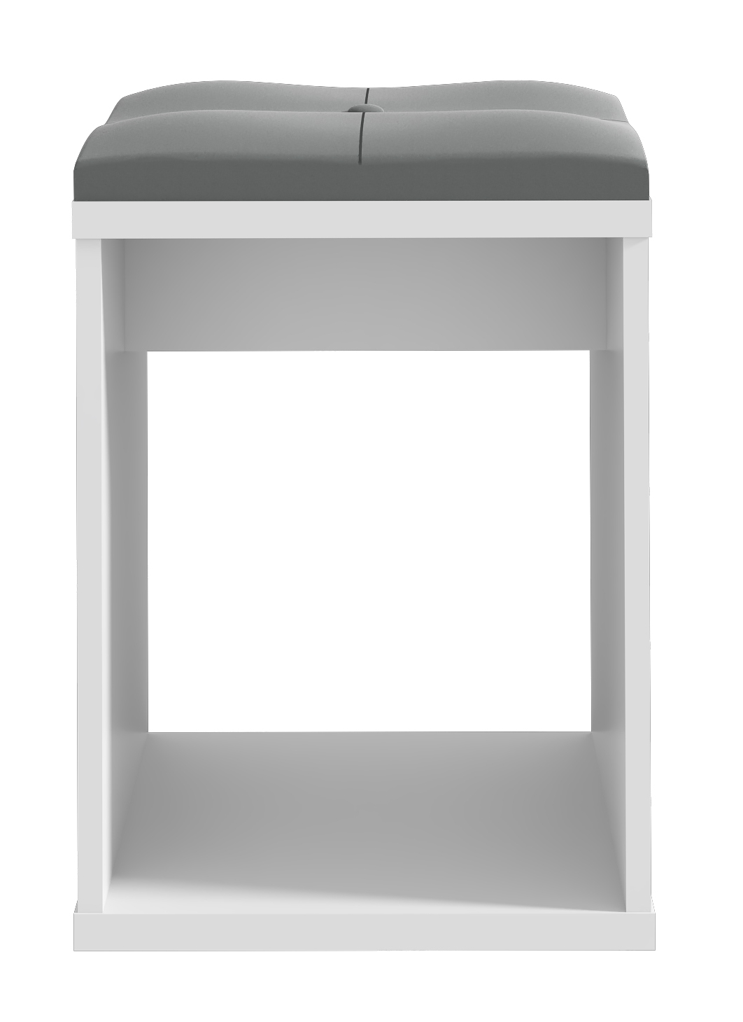 TABORET STOŁEK SIEDZISKO DO TOALETKI BIAŁY Marka Martigo Plus