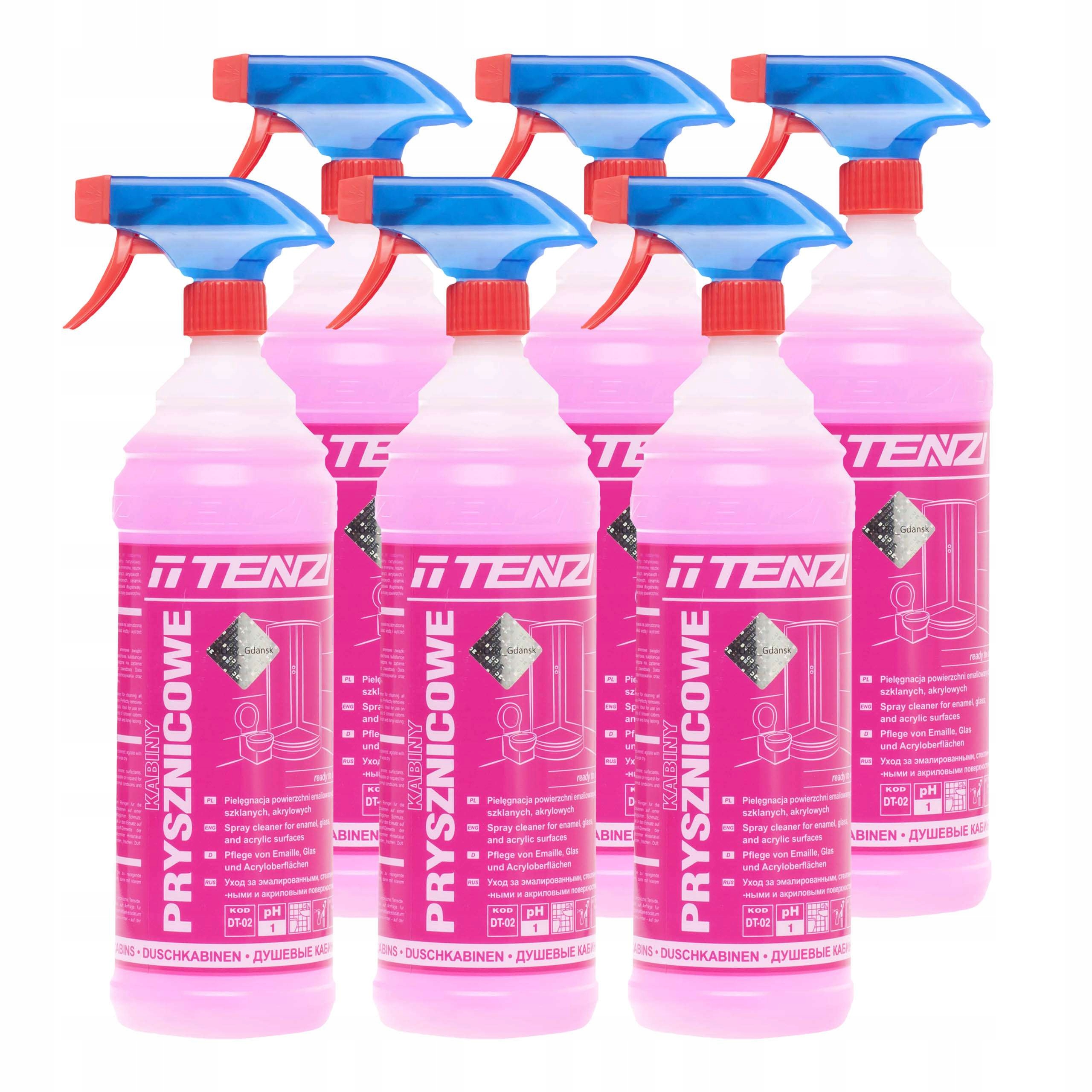 

Tenzi Kabiny prysznicowe myje czyści (6x1L) 6L