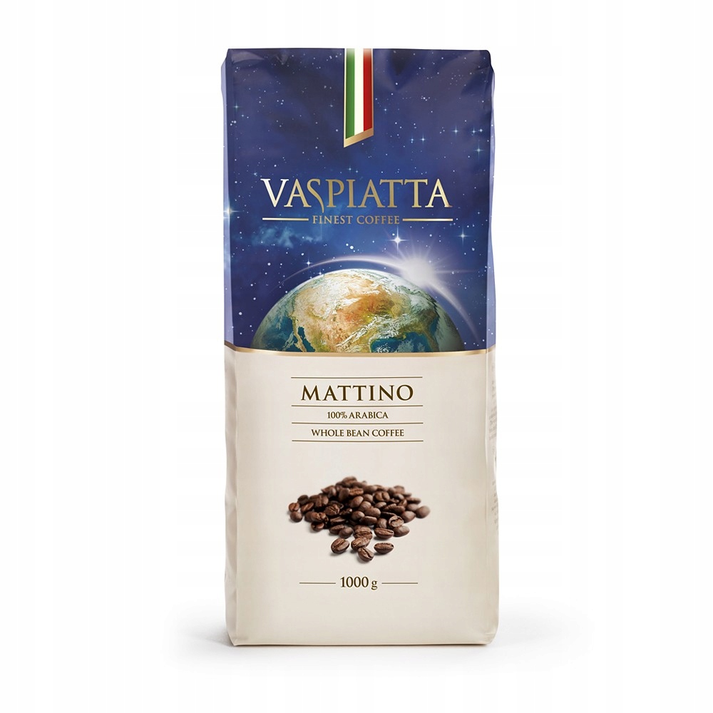 Kawa ziarnista Arabica Vaspiatta Mattino ziarnista 1000 g