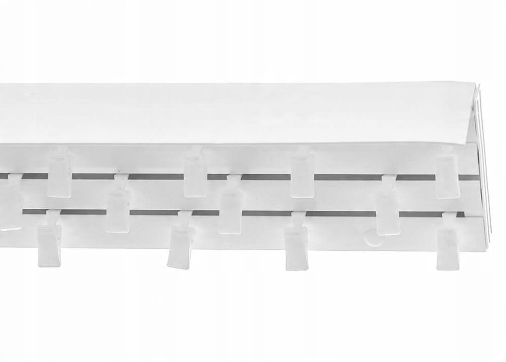 

Karnisz III-torowy 480cm Szyna Pcv Z Osłoną Białą
