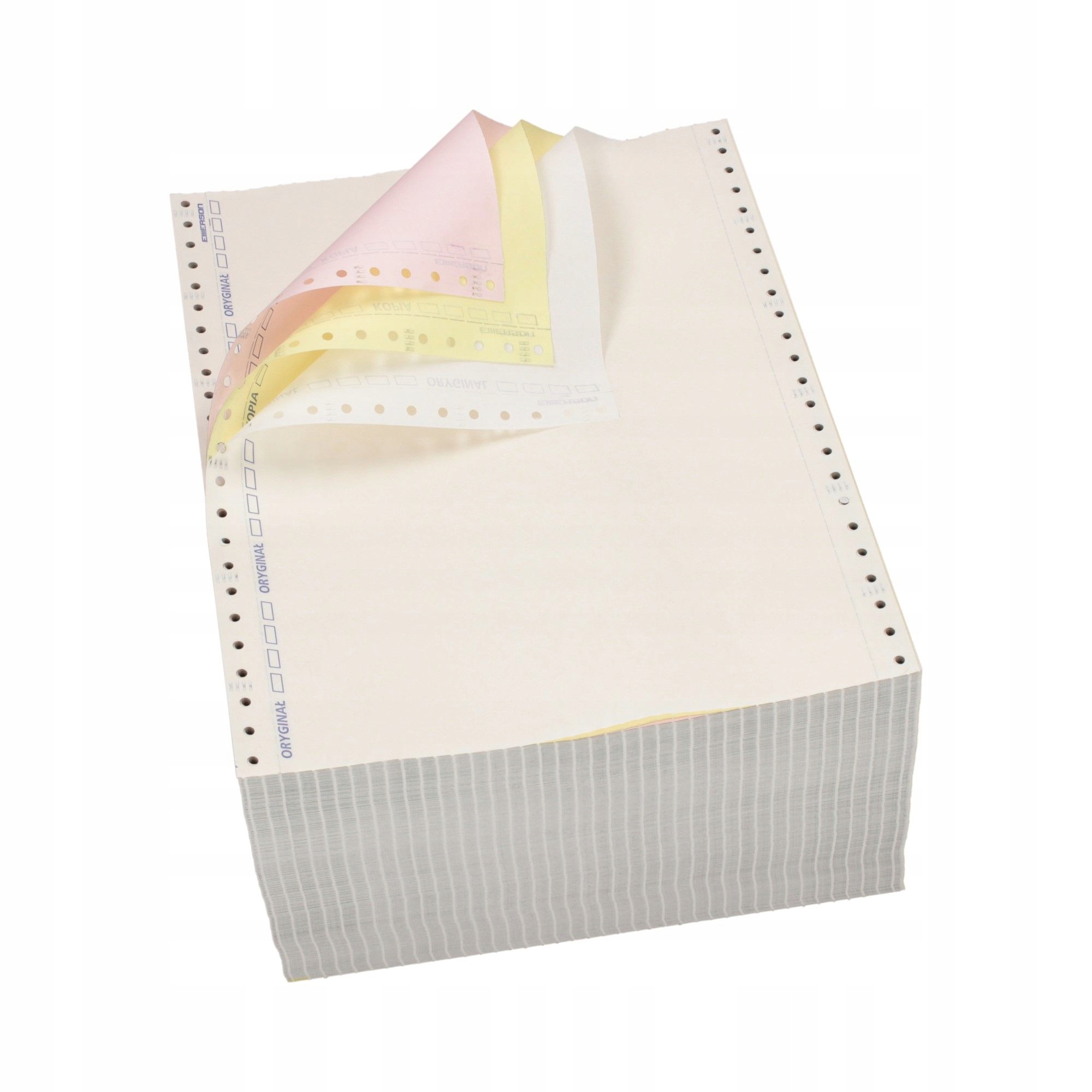 Počítačový papír Emerson 240x3 kol vat šedý op