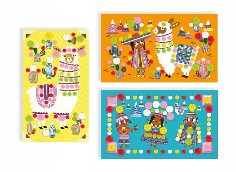 Zestaw artystyczny Pompony Lamy, Janod Marka Janod