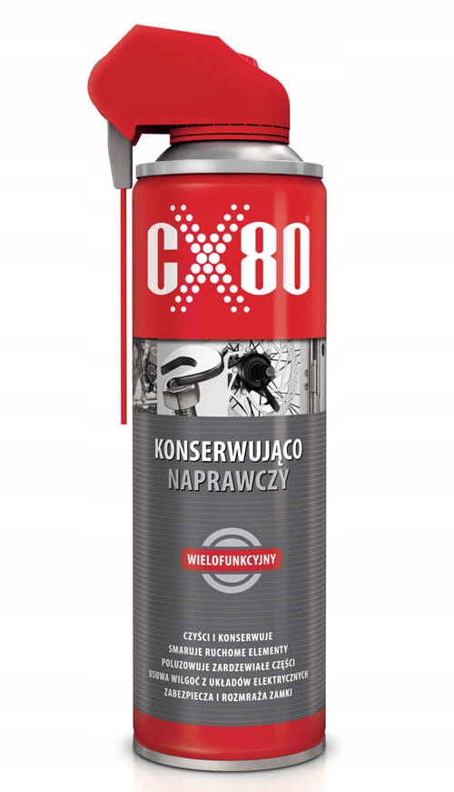

CX80 Płyn Konserwująco-naprawczy 500ml Duo Spray