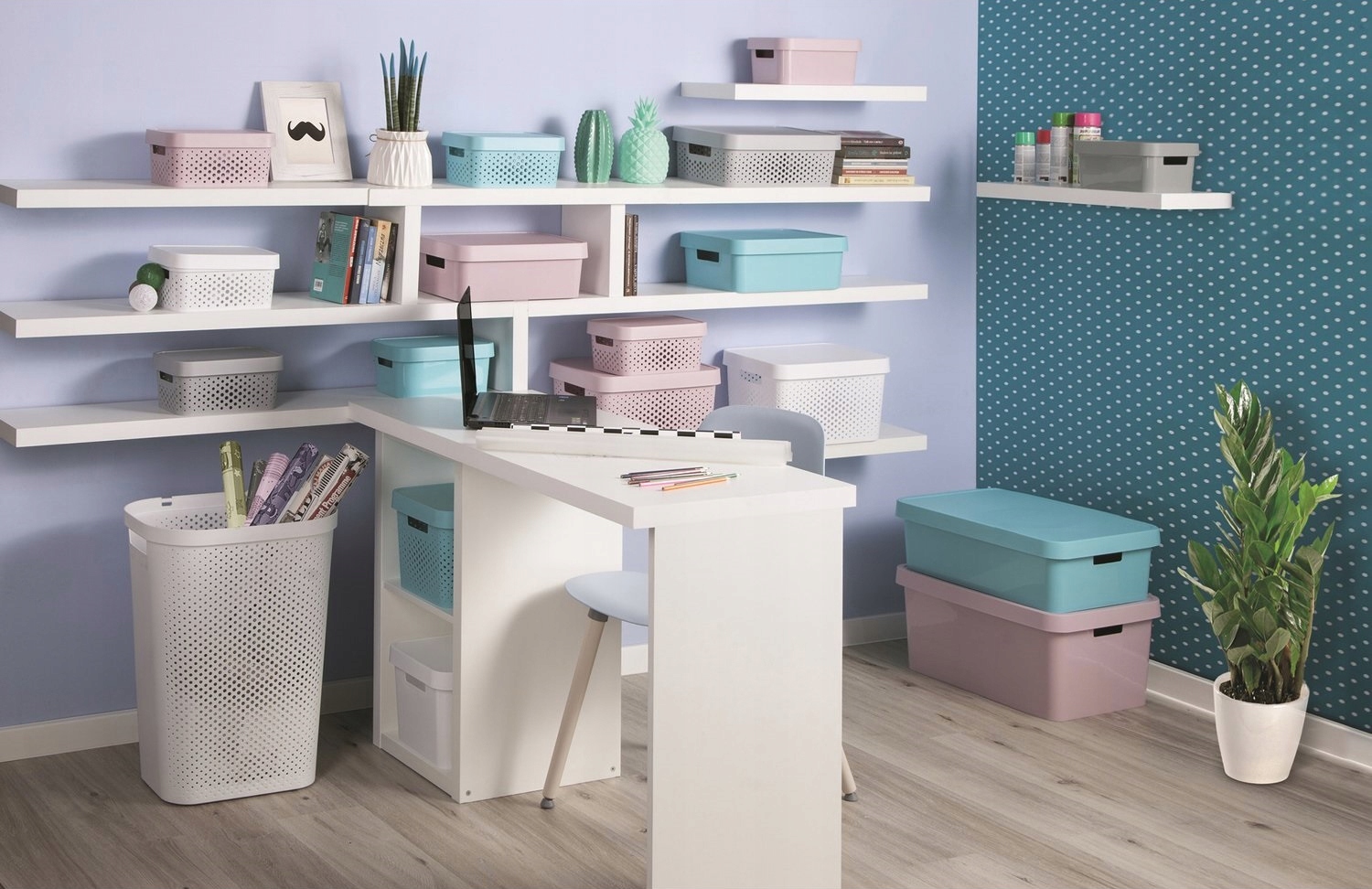 CURVER KOSZYK POJEMNIK Z PRZYKRYWKĄ INFINITY 11L Przeznaczenie uniwersalne