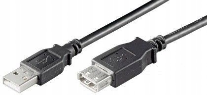 

Przedłużacz Usb 2.0 Hi-Speed,Czarny-1.8m.