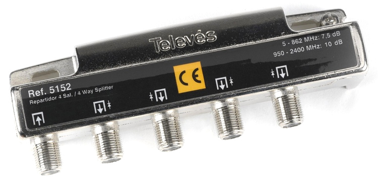 Пассивный антенный разветвитель Televes 5152 4