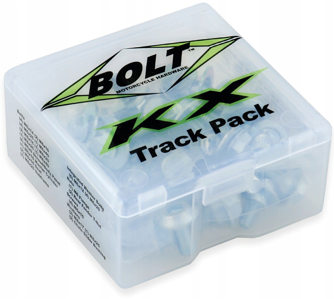 

Zestaw śrub Mx/enduro Bolt track pack Kawasaki Kx